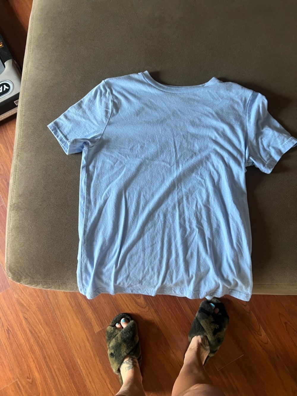 Light blue tee
